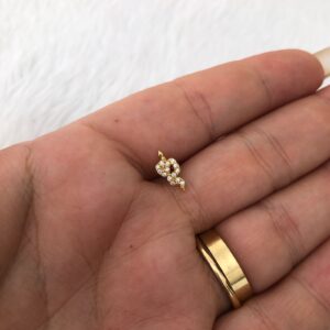 Piercing Semijoia Cobra
