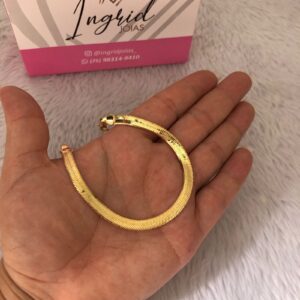 Pulseira Semijoia Fita Grossa