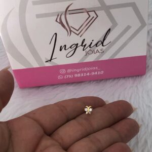 Piercing Semijoia Borboleta