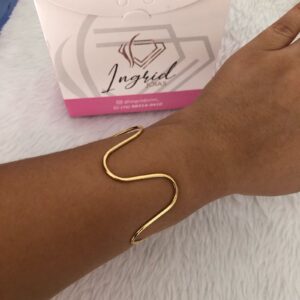 Pulseira Semijoia Ondas