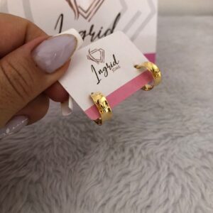 Argola Semijoia Lisa