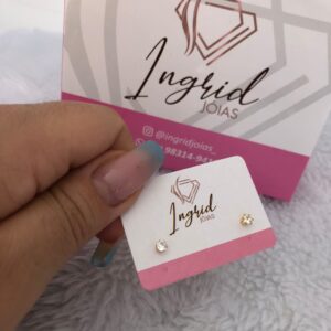 Brinco Semijoia Segundo Furo