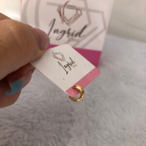 Argola Cartilagem Semijoia Lisa