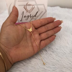 Colar Semijoia Borboleta Delicada