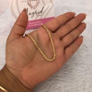 Corrente Cabo De Aço Fina