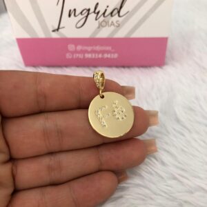 Pingente Semijoia FÉ