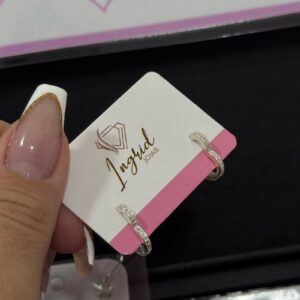 Argola Semijoia Coração