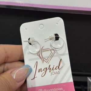 Argola Semijoia Lisa