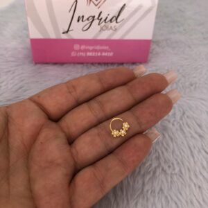 Piercing Semijoia Florzinhas