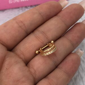 Piercing Semijoia Duplo Conch
