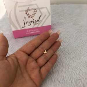 Piercing Semijoia Borboleta Cravejada