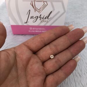 Piercing Semijoia Florzinha