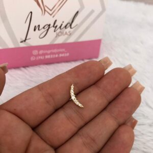Piercing Semijoia Cravejado