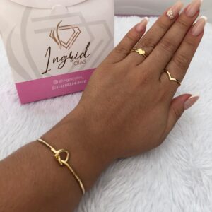 Bracelete Semijoia Nó